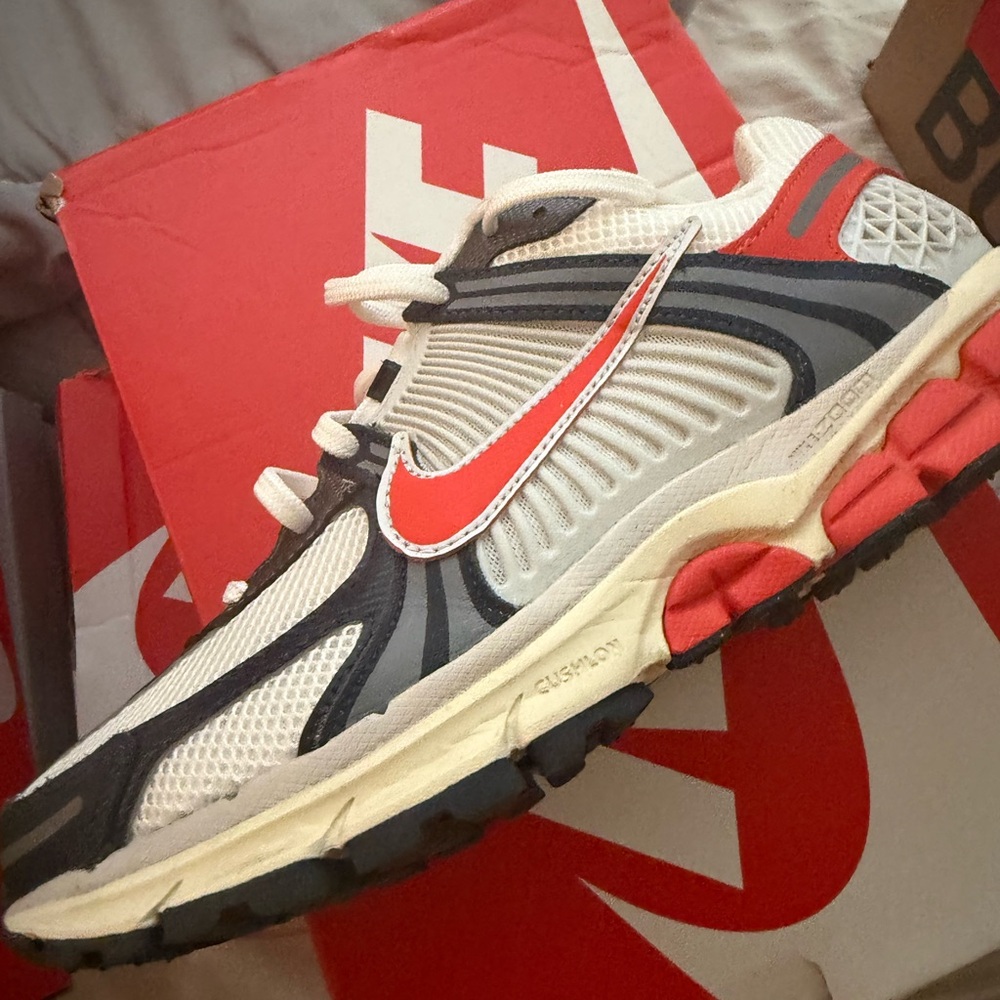 Nike Athletic Shoes Red and Gray